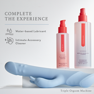 Orgasm Machine and Personal Lube