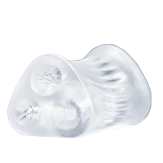 Triple Header Multi-channeled Masturbator, front view | Euforia