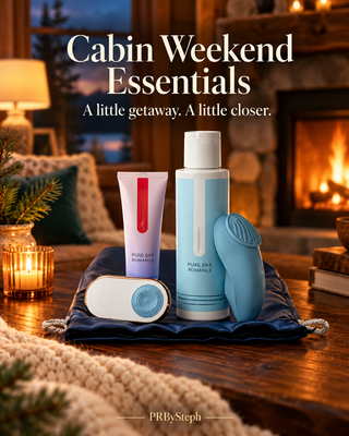 Cabin Weekend Essentials Bundle lifestyle image. See the description for exact included products.