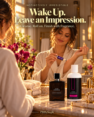 Instinctively Irresistible Bundle lifestyle image. See the description for exact included products.